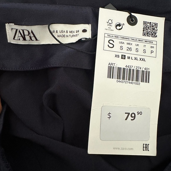 NWT Zara maxi satin skirt - Picture 5 of 6